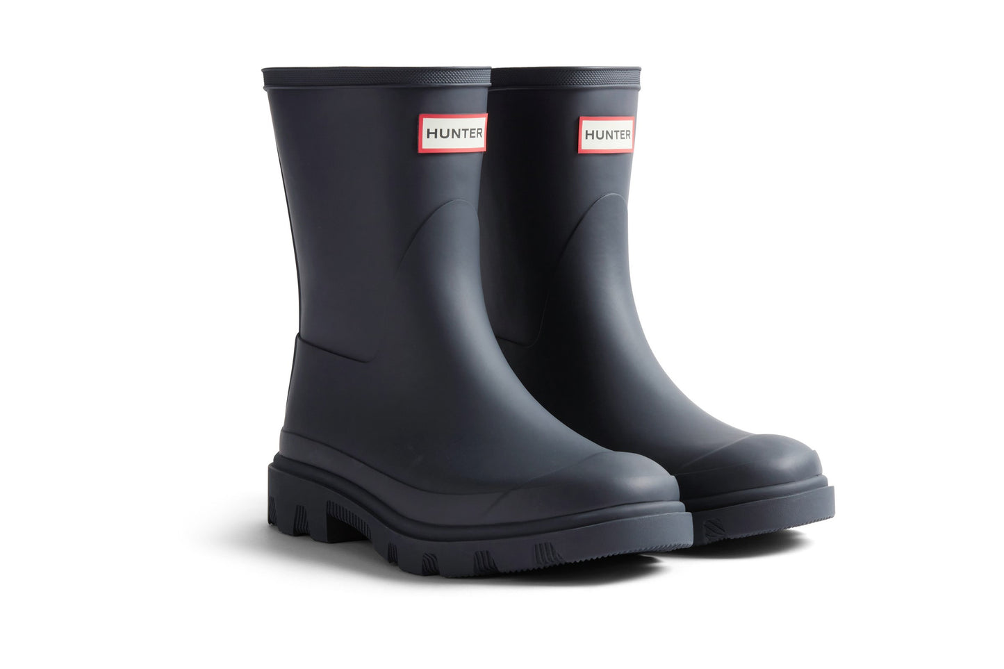 Hunter Downpour Short Navy Mens Wellies & Work Boots
