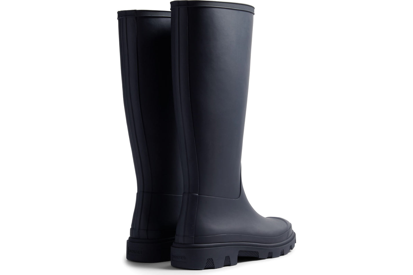 Hunter Downpour Tall Navy Mens Wellies & Work Boots