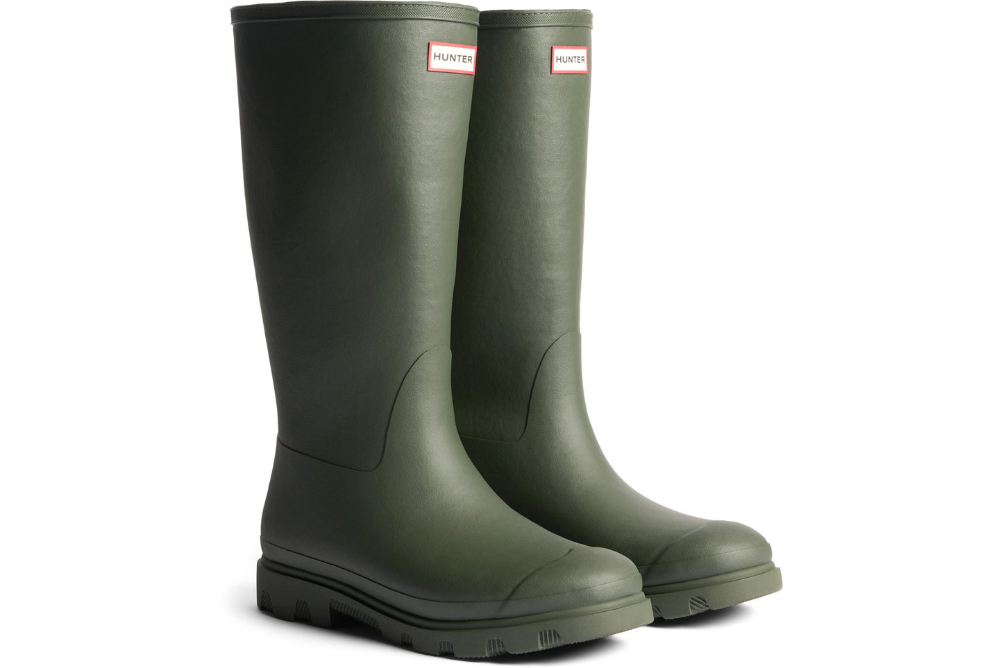 Hunter Downpour T Insulated Dk Olive Mens Wellies & Work Boots