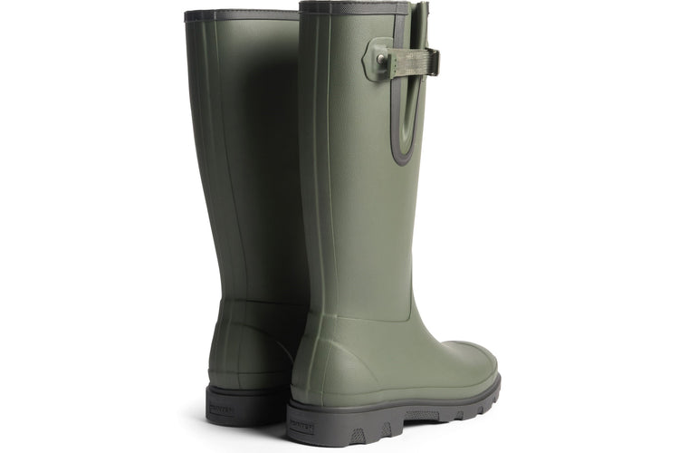 Hunter Field Downpour Dk Olive Womens Wellingtons