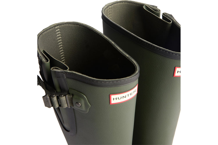 Hunter Field Downpour Dk Olive Womens Wellingtons