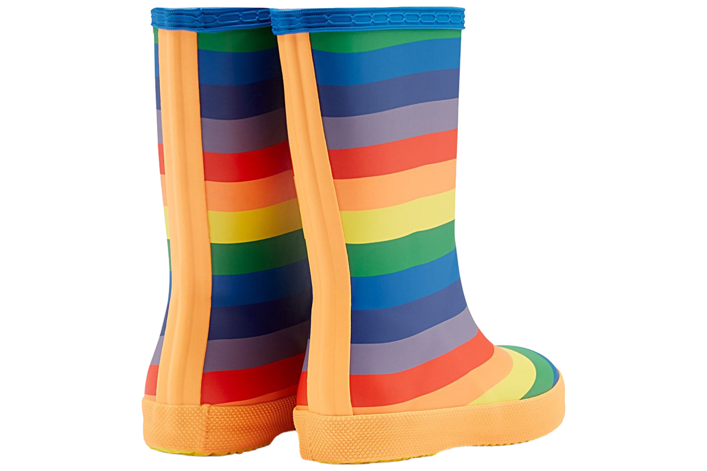 Hunter First Rainbow Print Multicoloured Girls Wellingtons