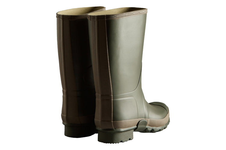 Hunter Gardener Dark Olive Mens Wellies & Work Boots