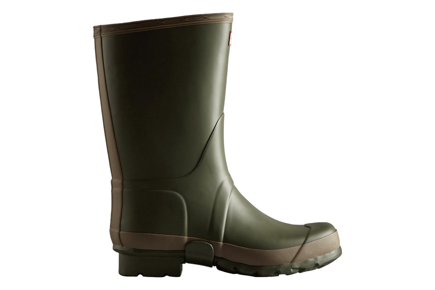 Hunter Gardener Dark Olive Mens Wellies & Work Boots