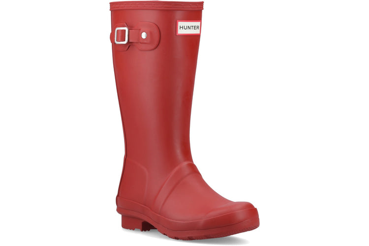 Hunter Junior Originals Boot Military Red Boys Wellingtons