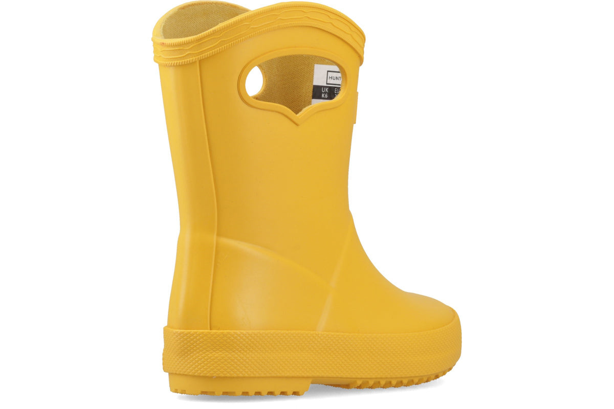 Hunter Kids 1st Pull On Yellow Boys Wellingtons
