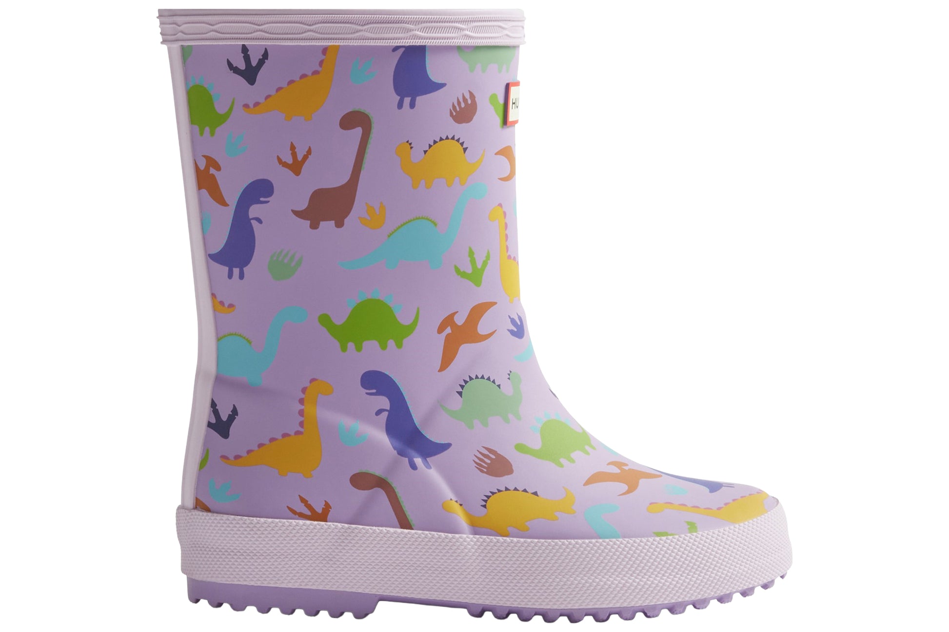 hunter-kids-dinosaur-boot-purple-dinosaur-childrens-wellingtons-right-flat