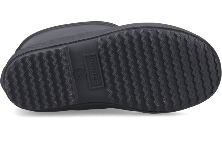 Hunter Kids First (Matte) Black Boys Wellingtons