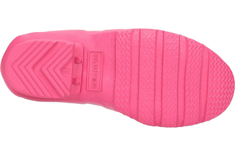 Hunter Kids First (Matte) Bright Pink Girls Wellingtons