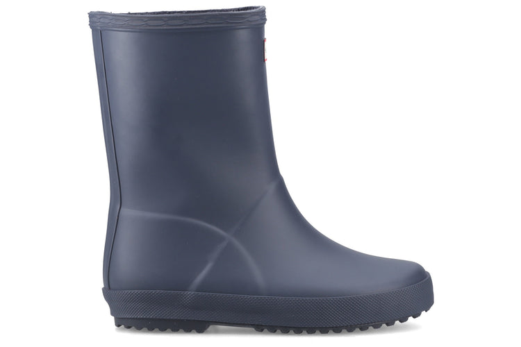 Hunter Kids First (Matte) Navy Boys Wellingtons