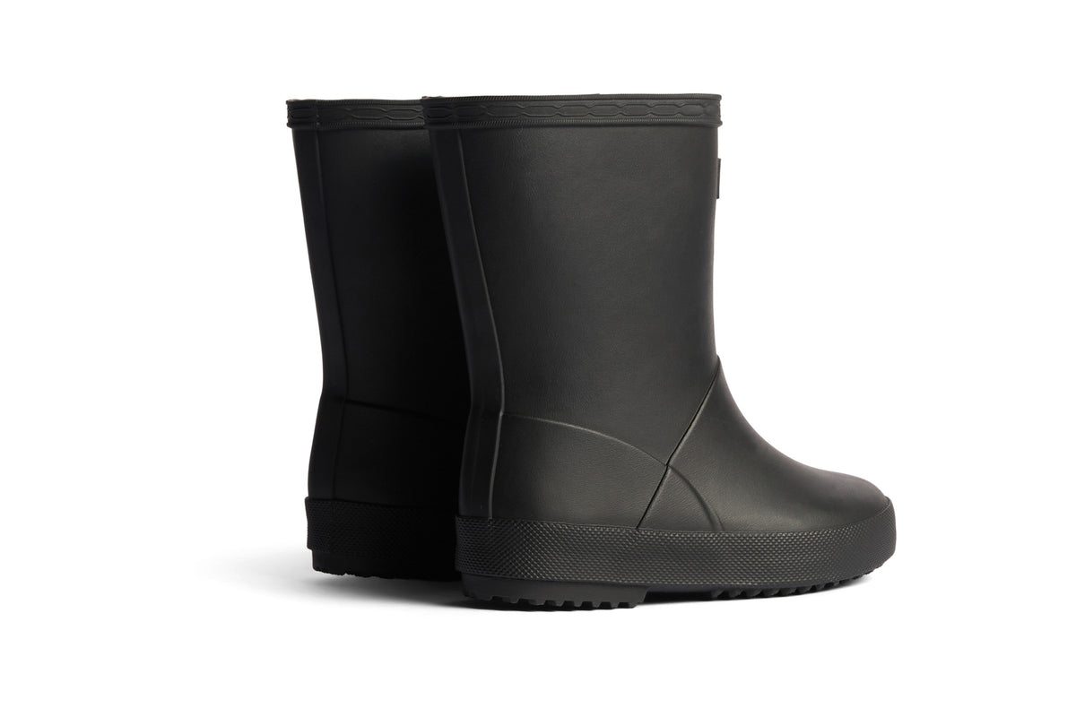Hunter Kids First Insulated Black Boys Wellingtons
