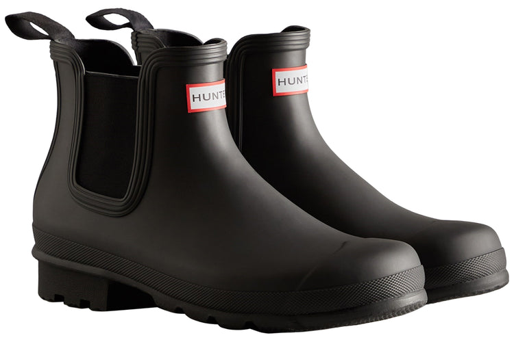 Hunter Original Chelsea Black Mens Wellies & Work Boots