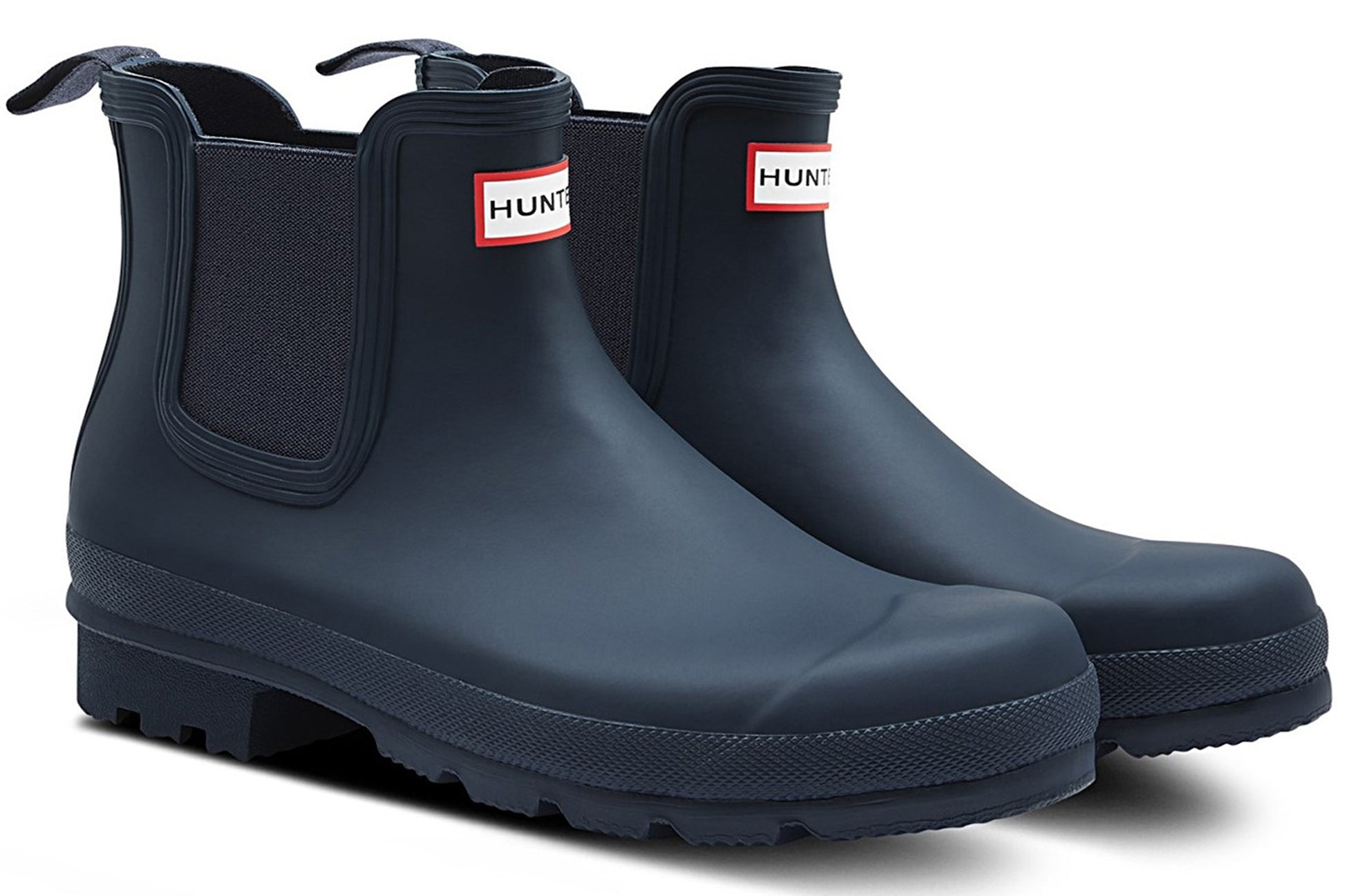 hunter-original-chelsea-navy-plain-rubber-wellingtons-right-pair