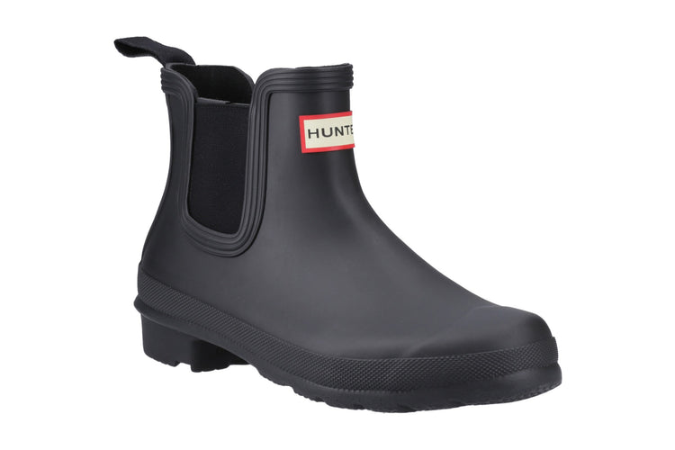 Hunter Original Chelsea W Black Womens Boots