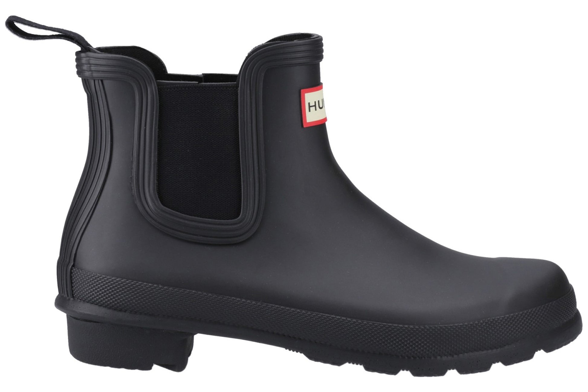 hunter-original-chelsea-newblk-patterned-wellingtons-right-flat