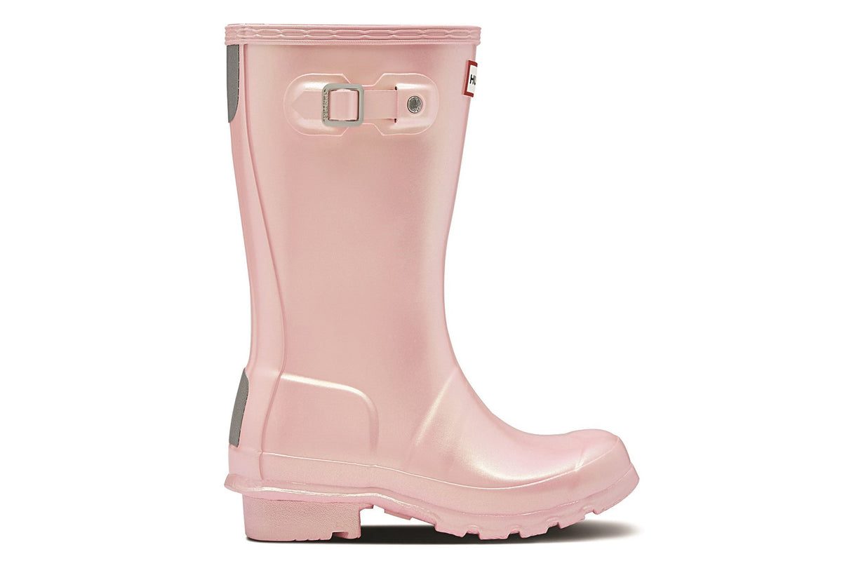 Hunter Original Pearlised Bella Girls Wellingtons