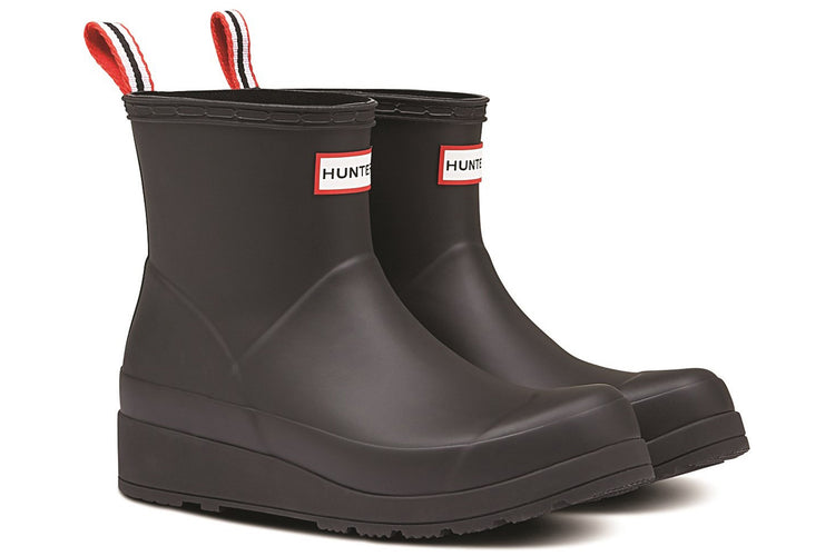 Hunter Original Play Short Black Womens Wellingtons
