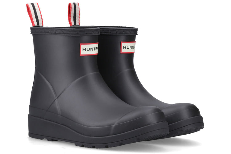 Hunter Original Play Short Black Womens Wellingtons