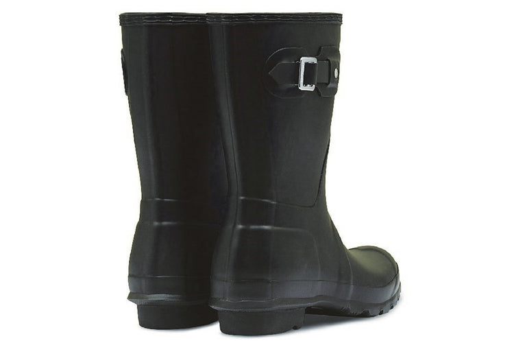 Hunter Original Short W Black Womens Wellingtons