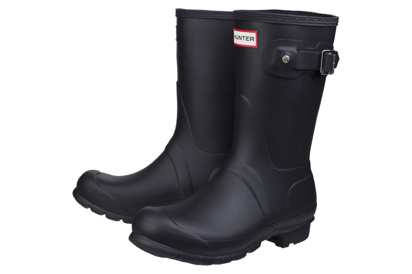 Hunter Original Short W Black Womens Wellingtons