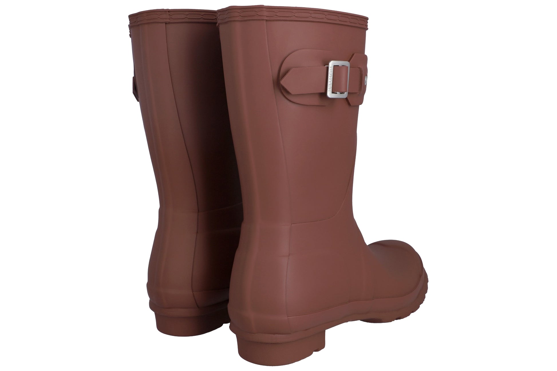 hunter-original-short-boot-merlot-patterned-wellingtons-back-pair