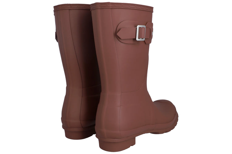 Hunter Original Short Boot Merlot Womens Wellingtons