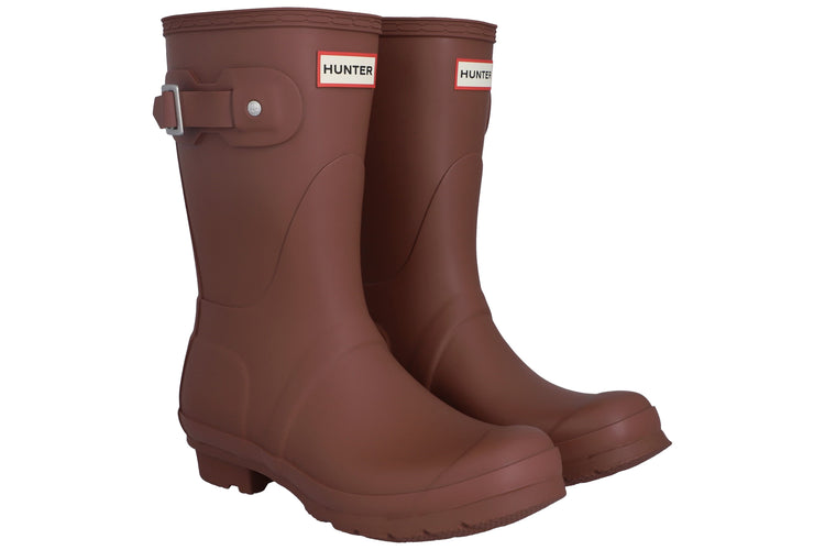 Hunter Original Short Boot Merlot Womens Wellingtons