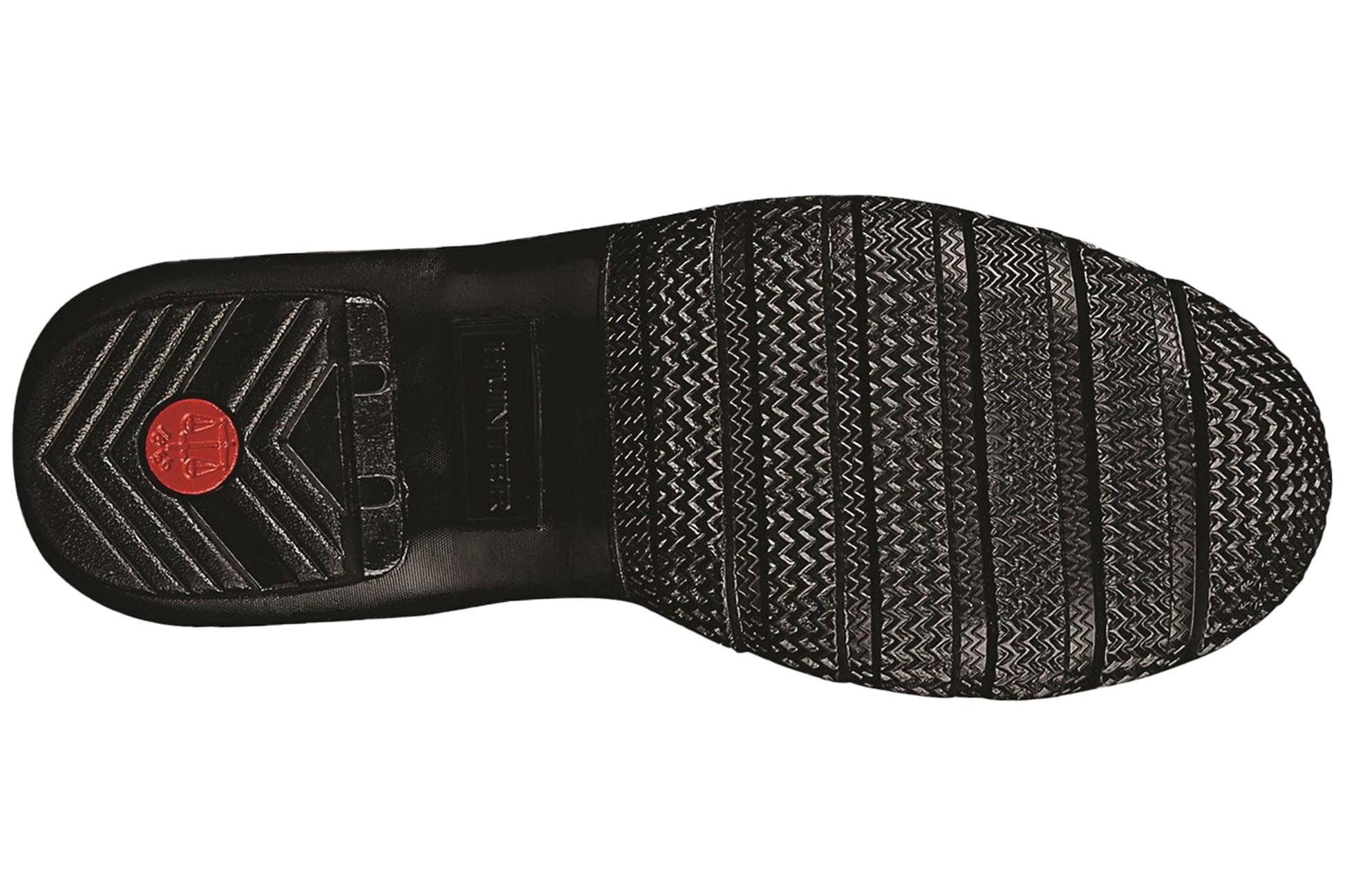 hunter-original-short-gloss-black-patterned-wellingtons-sole