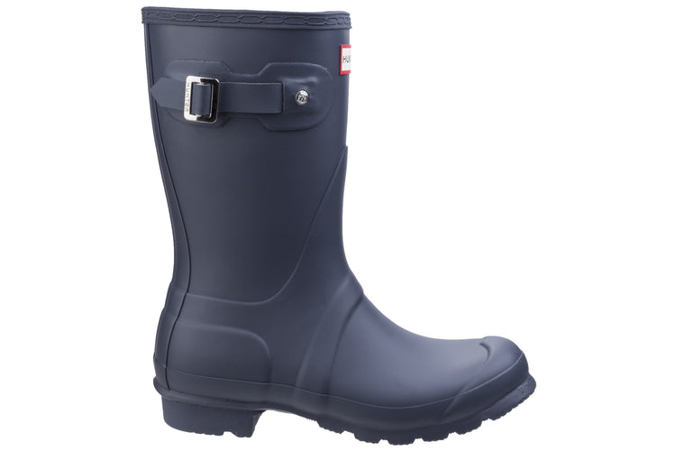 Hunter Original Short W Navy Womens Wellingtons