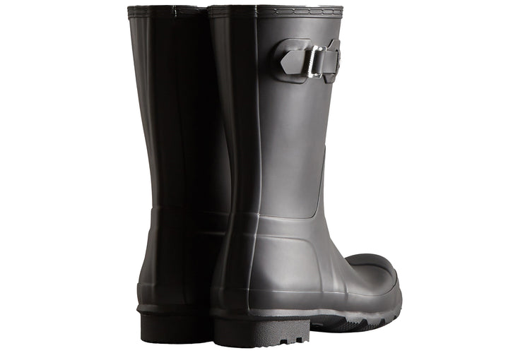 Hunter Original Short Wellington  Black Mens Wellies & Work Boots