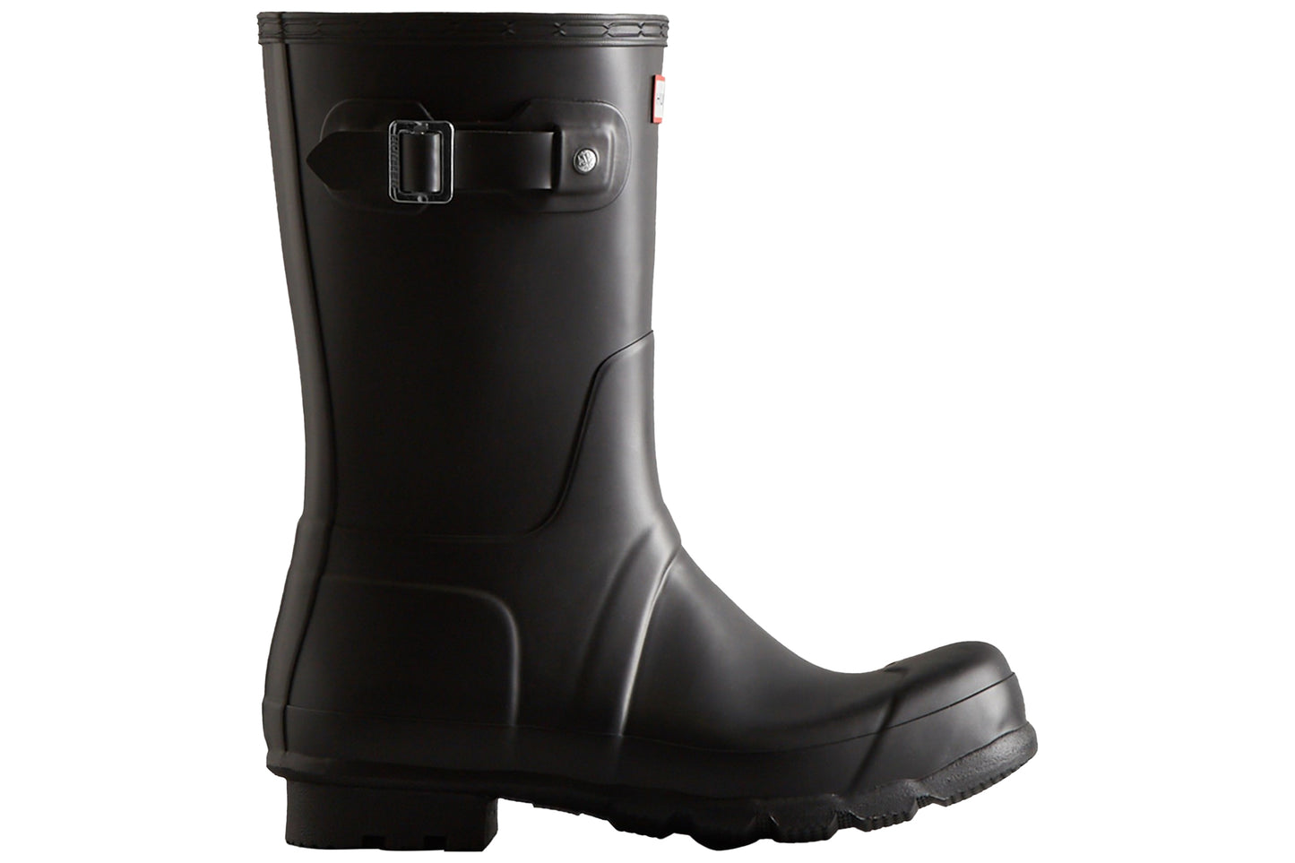 Hunter Original Short Wellington  Black Mens Wellies & Work Boots