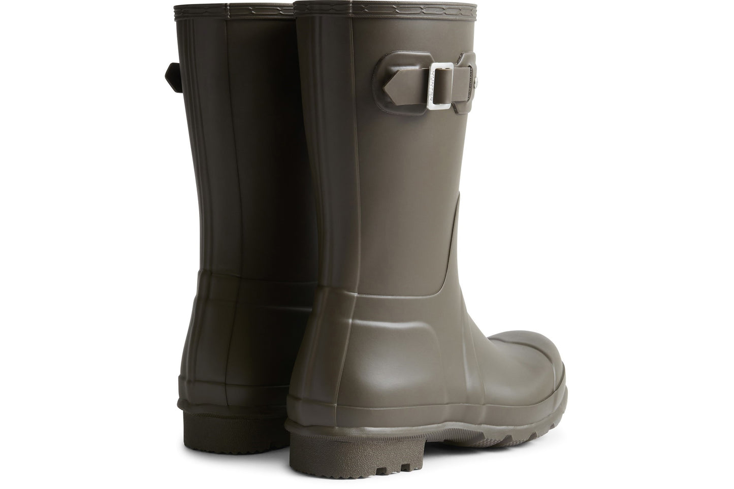 Hunter Original Short Wellington Chocolate Mens Wellies & Work Boots