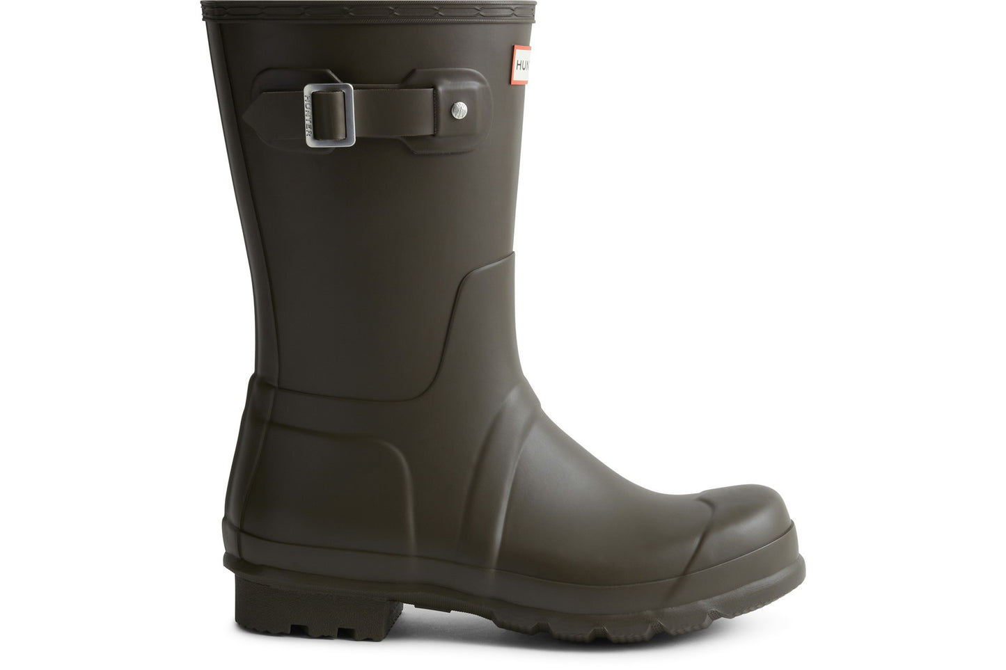 Hunter Original Short Wellington Chocolate Mens Wellies & Work Boots