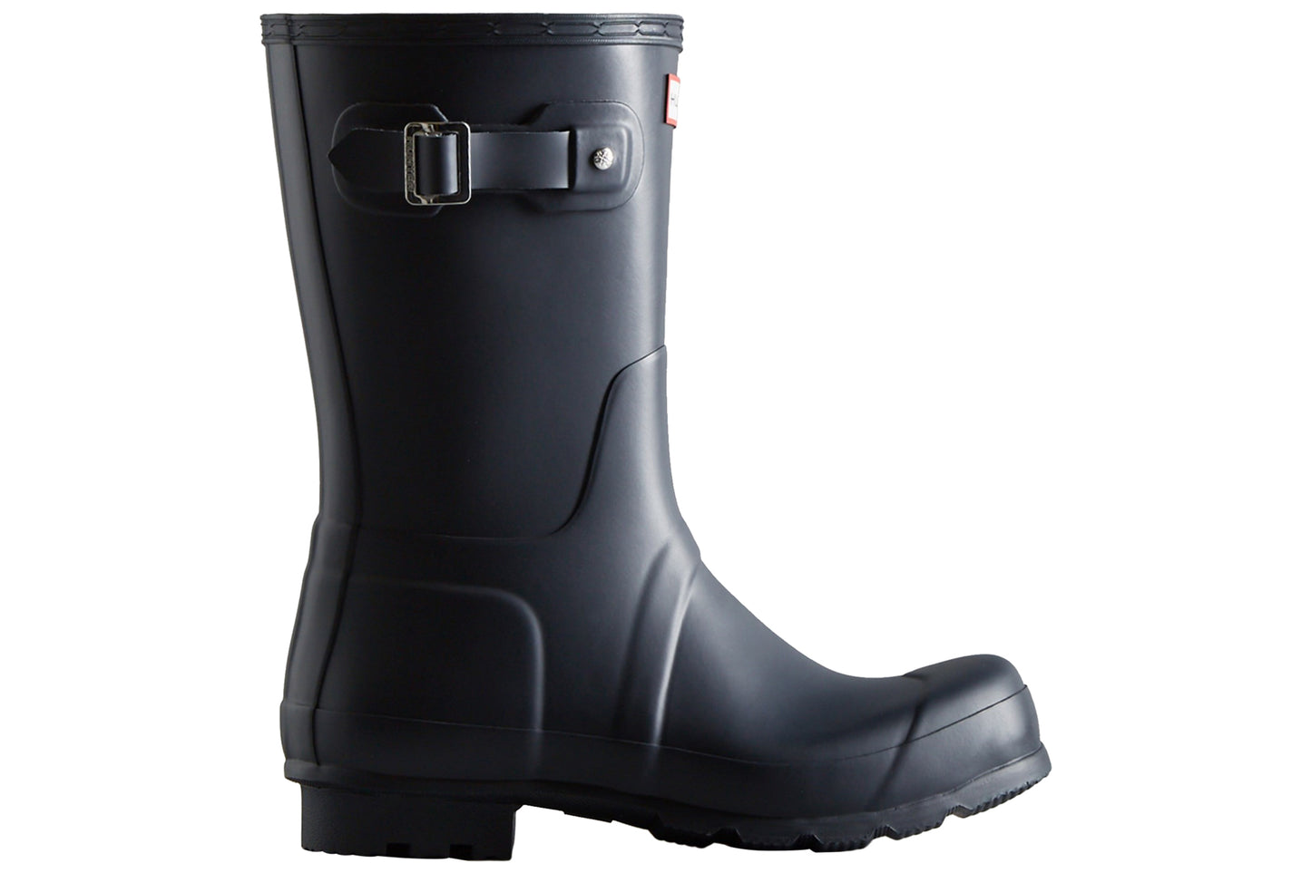 Hunter Original Short Wellington  Navy Mens Wellies & Work Boots