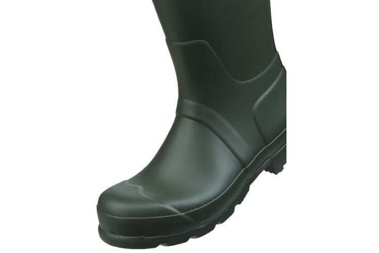 Hunter Original Side Adjust Dk Olive Mens Wellies & Work Boots
