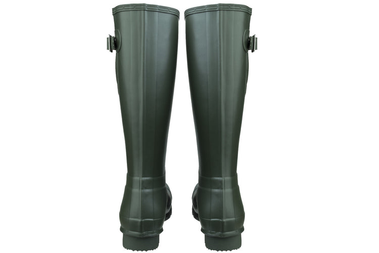 Hunter Original Side Adjust Dk Olive Mens Wellies & Work Boots