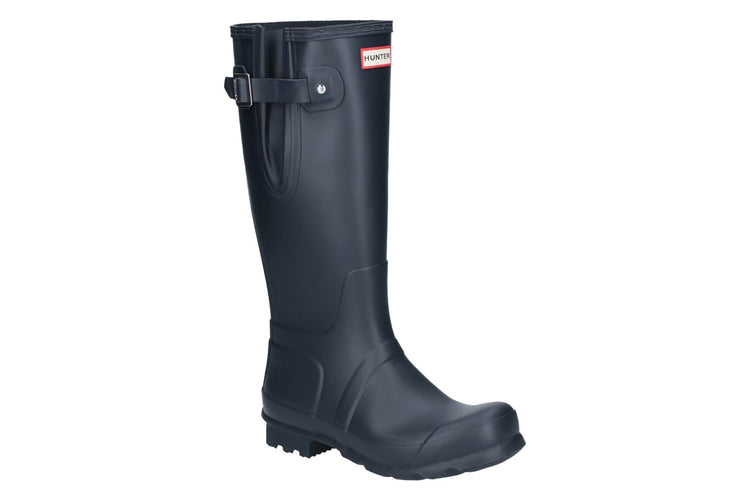 Hunter Original Side Adjust Navy Mens Wellies & Work Boots