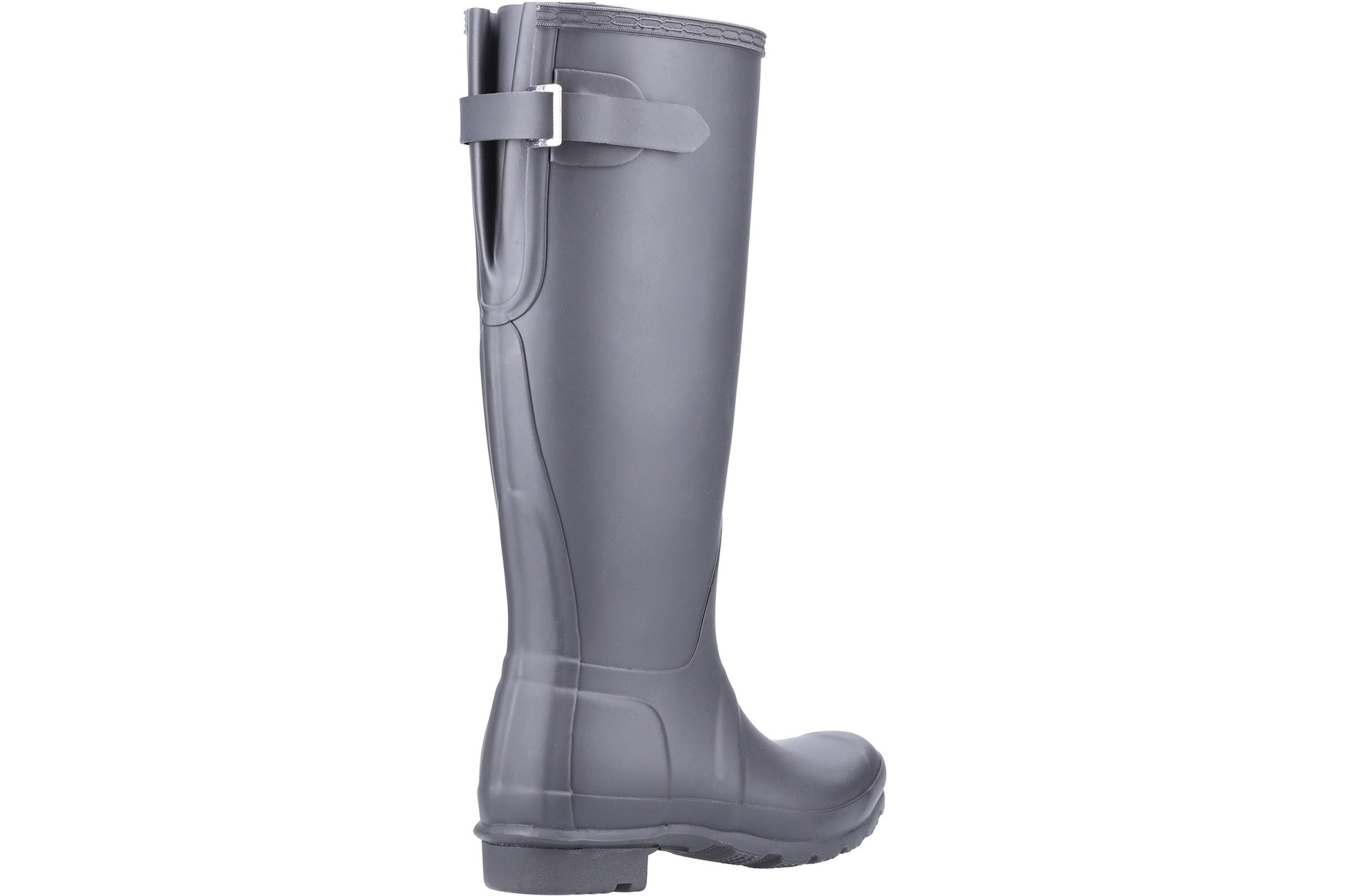 hunter-original-tall-back-adjustable-black-patterned-wellingtons-back