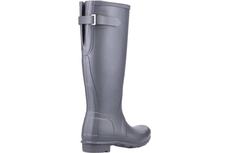 Hunter Original Tall Back Black Womens Wellingtons