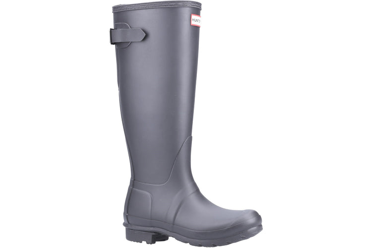 Hunter Original Tall Back Black Womens Wellingtons