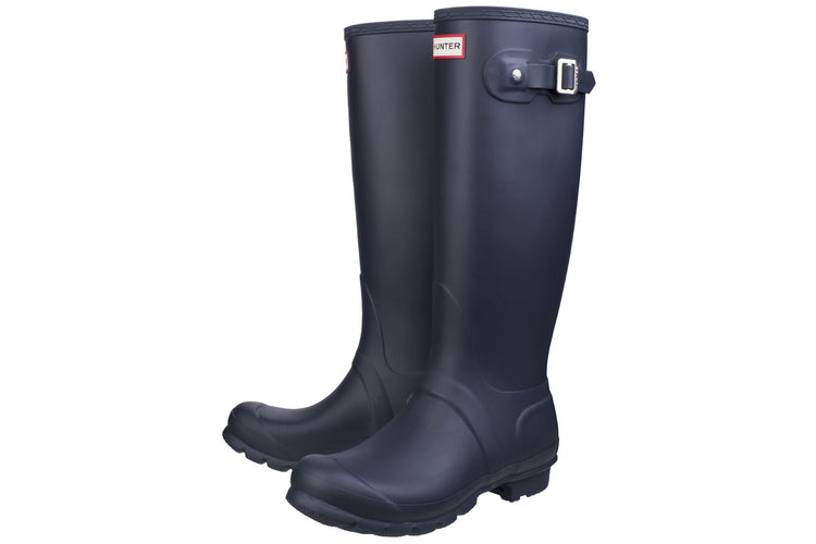 Hunter Original Tall Navy Mens Wellies & Work Boots