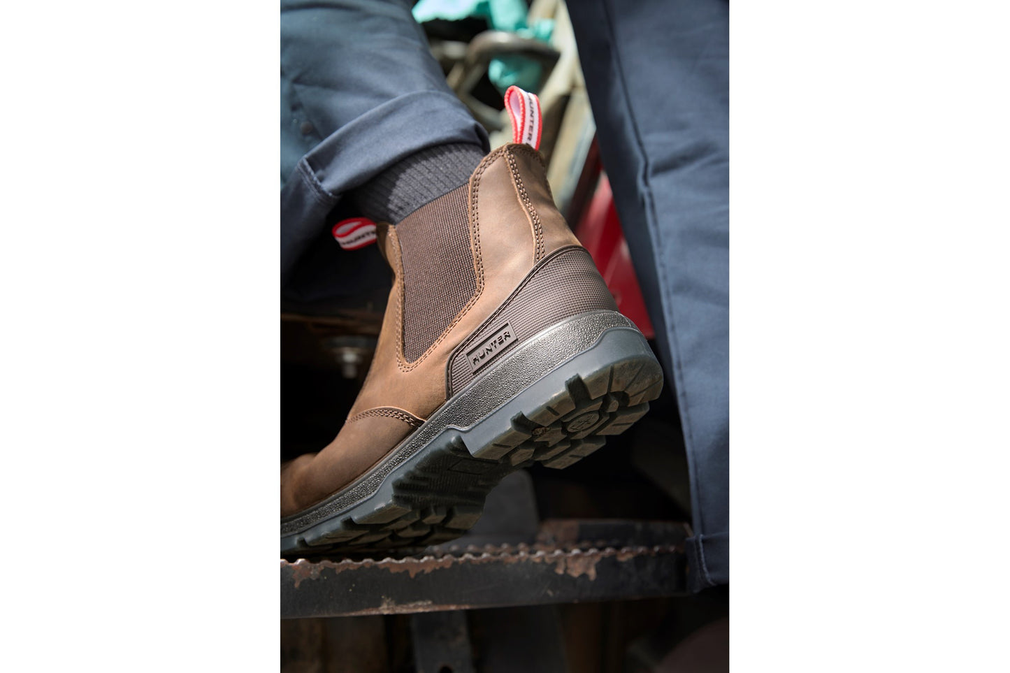 Hunter Safety Twister Brown Mens Boots