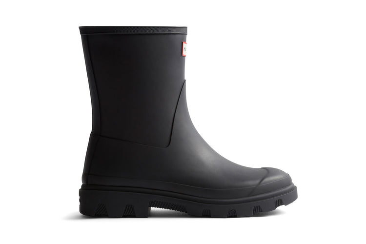Hunter Downpour Short Black Mens Wellies & Work Boots