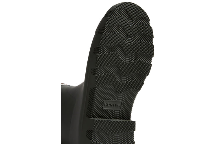 Hunter Downpour Short Dark Olive Mens Wellies & Work Boots