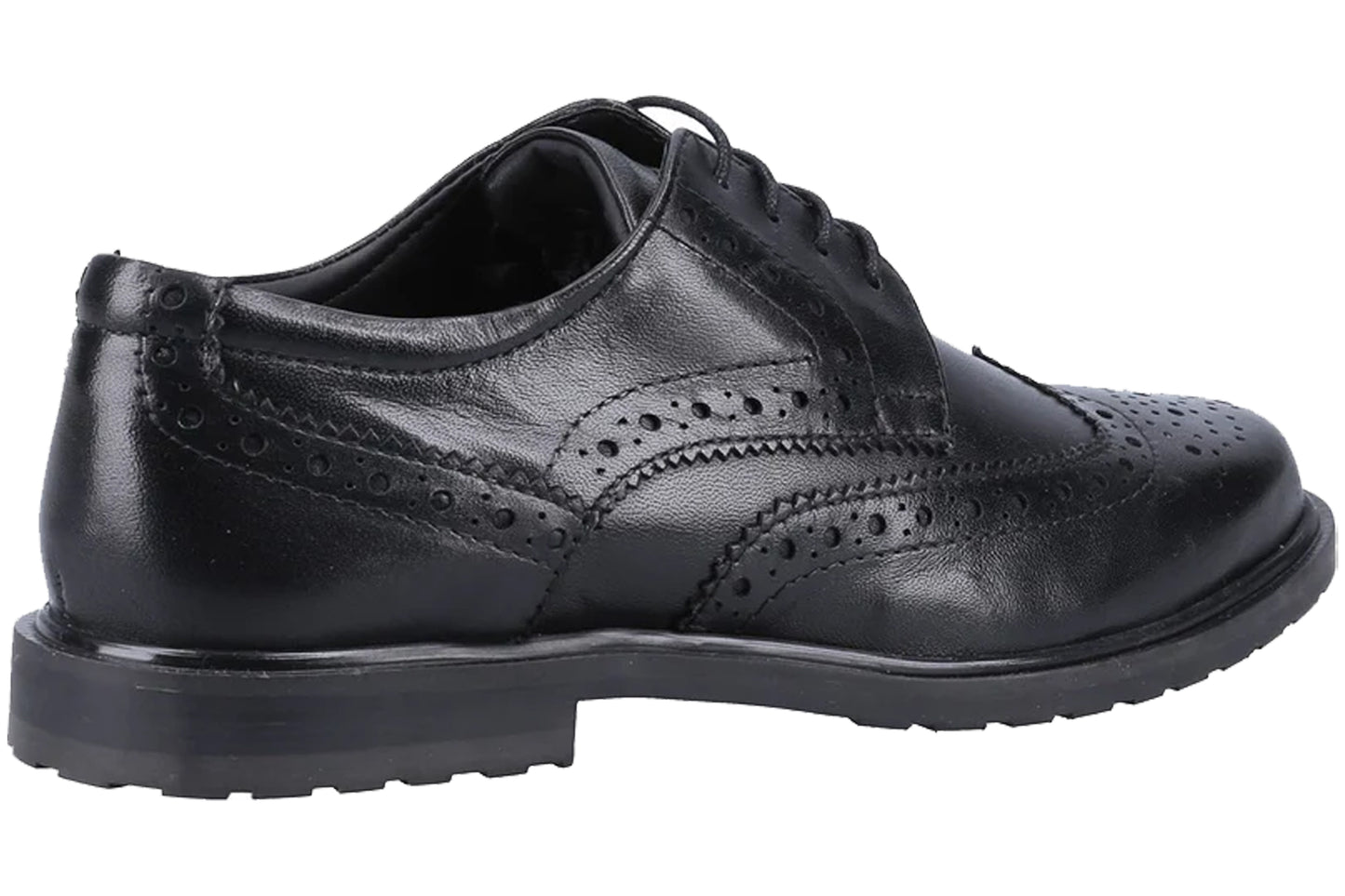 Hush Puppies Verity Black Leather Womens Shoes