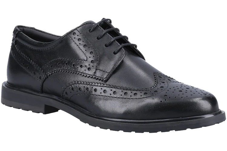 Hush Puppies Verity Black Leather Womens Shoes