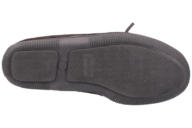 Hush Puppies Ace Chocolate Mens Slippers