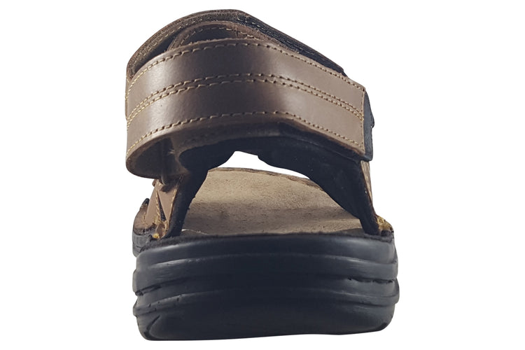 Hush Puppies Alistair Tan Mens Sandals