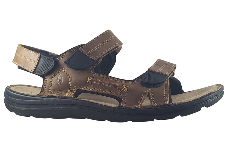 Hush Puppies Alistair Tan Mens Sandals