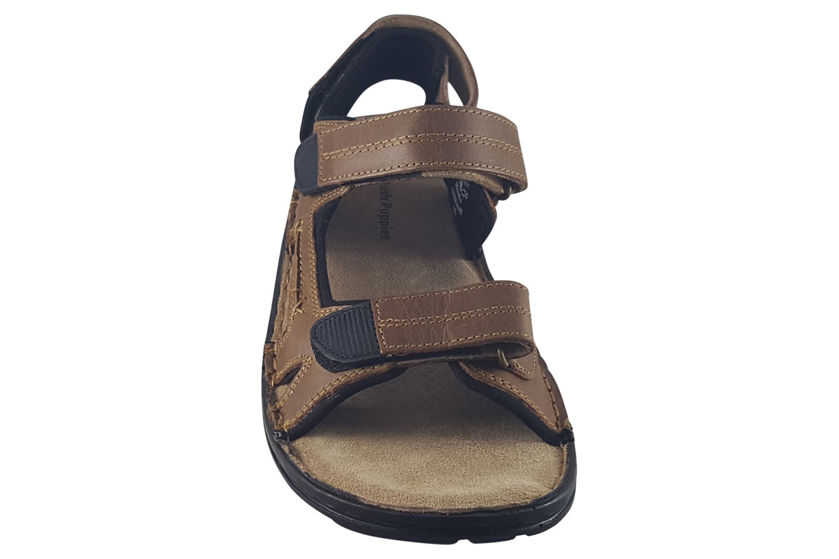 hush puppies alistair tan mens sandals top